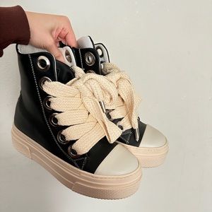 Cristian Zerotre Calipso 300 Black Leather Shoes - Size 37